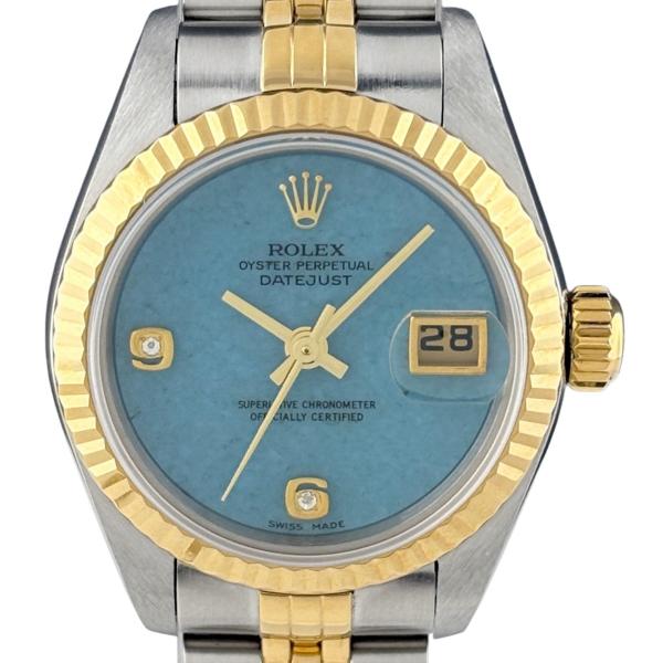 ROLEX（ロレックス） OH済 デイトジャスト 2BR ブルー ジェダイト