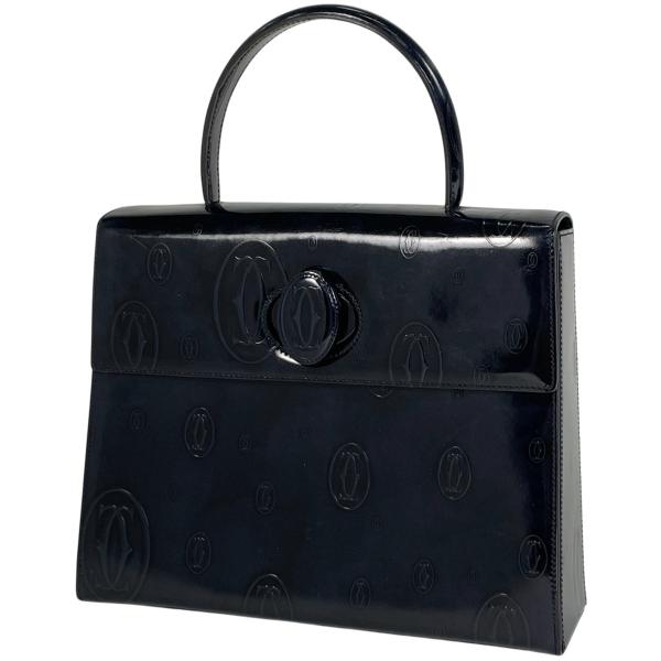 最終価格✦Cartier ✦ターンロックハンドバッグ ハッピーバースデー Cartier（カルティエ） ハッピーバースデー ハンドバッグ ターンロック