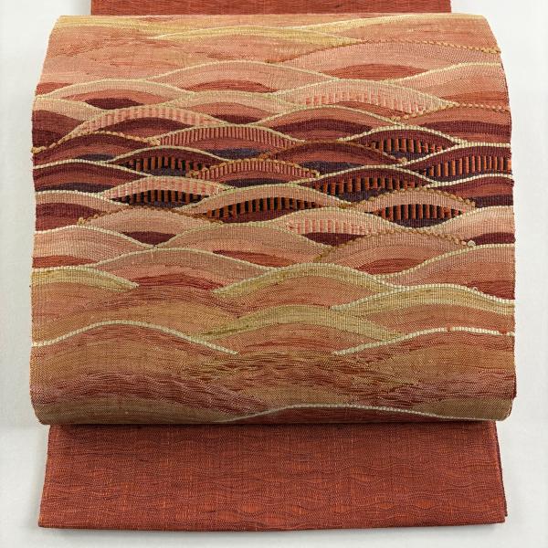 美品【洒落袋帯】袋帯★正絹 太鼓柄⭐︎訪問者 洒落着　★中古 美品【洒落袋帯】袋帯☆正絹 太鼓柄⭐︎訪問者 洒落着 ☆中古