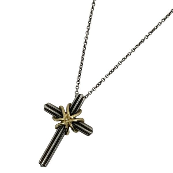 TIFFANY&Co.（ティファニー） シグネチャー クロス ネックレス K18