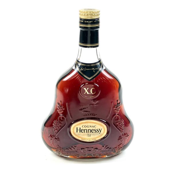 ヘネシー金キャップクリアボトル 700ml 箱入り未開封 ヘネシー Hennessy XO 金キャップ クリアボトル 700ml ブランデー