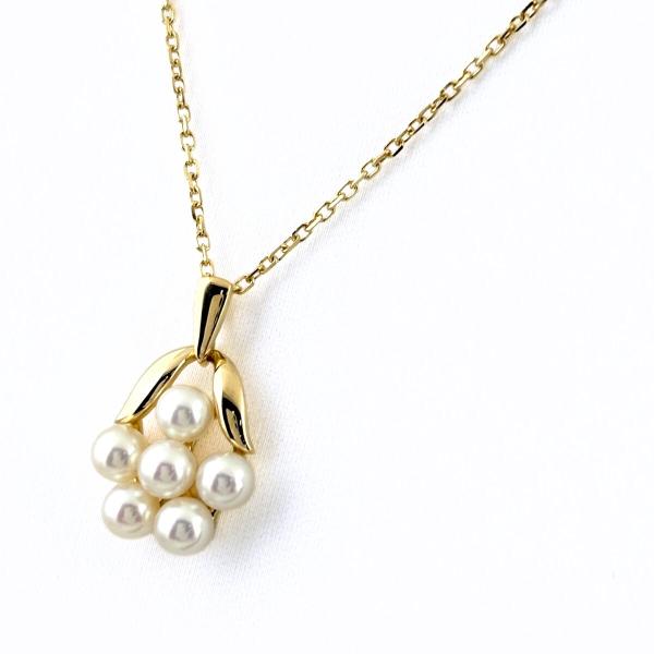 MIKIMOTO（ミキモト） パール デザインネックレス YG イエローゴールド