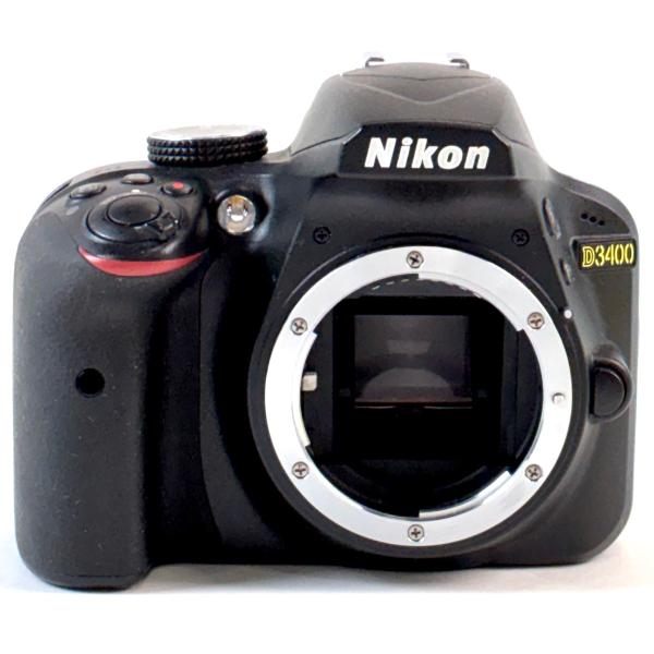 ニコン Nikon D3400 ボディ ブラック デジタル 一眼レフカメラ 中古