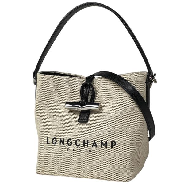 未使用級 ロンシャン ロゾ エッセンシャル XS バケットバッグ ショルダー LONGCHAMP（ロンシャン） ロゾ エッセンシャル バケットバッグ 2WAY