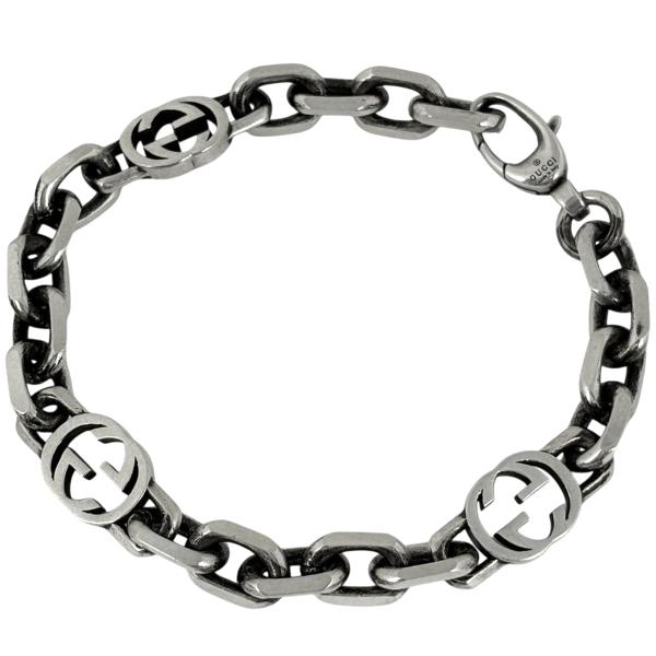 GUCCI（グッチ） GUCCI GGロゴ ブレスレット インターロッキングG