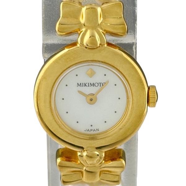 MIKIMOTO（ミキモト） パール ウォッチ 1E20-2081 腕時計 SS GP パール