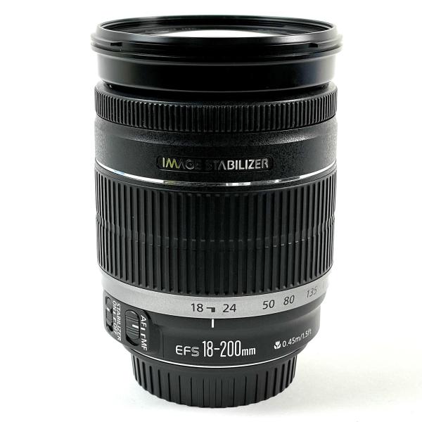中古　Canon EF-S 18-200mm ズームレンズ キヤノン Canon EF-S 18-200mm F3.5-5.6 IS 一眼カメラ用レンズ