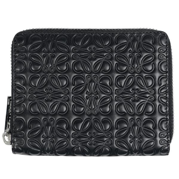 LOEWE（ロエベ） アナグラム ラウンドファスナー 財布 ダブル