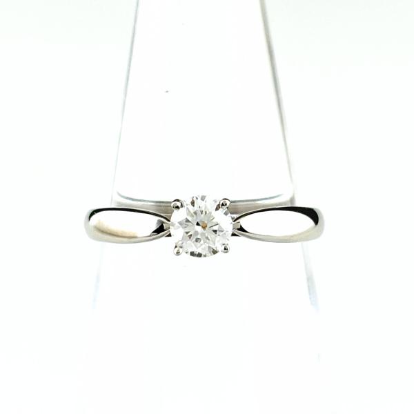 ティファニーハーモニーリング　ダイア　プラチナ　8号　中古 TIFFANY&Co.（ティファニー） ハーモニー リング プラチナ 指輪 リング