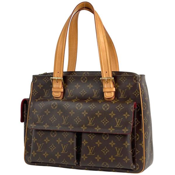 ルイヴィトン モノグラム ミュルティプリシテ トートバッグ M51162 肩掛け LOUIS VUITTON（ルイ・ヴィトン） ミュルティプリ シテ ハンドバッグ
