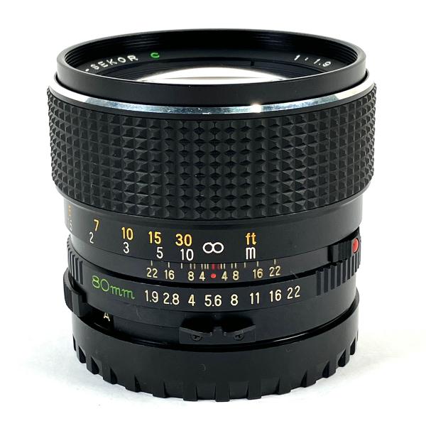 マミヤ Mamiya C80mm F1.9 (645用) 中判カメラ用レンズ 中古