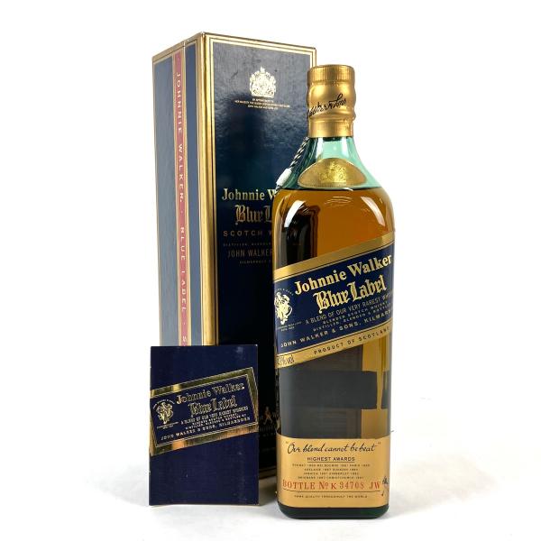 ジョニーウォーカー JOHNNIE WALKER ブルーラベル 750ml スコッチ