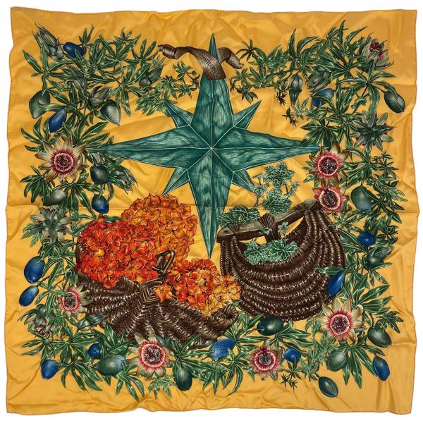 HERMES（エルメス） カレ 90 PASSIFLORES パッションフラワー スカーフ