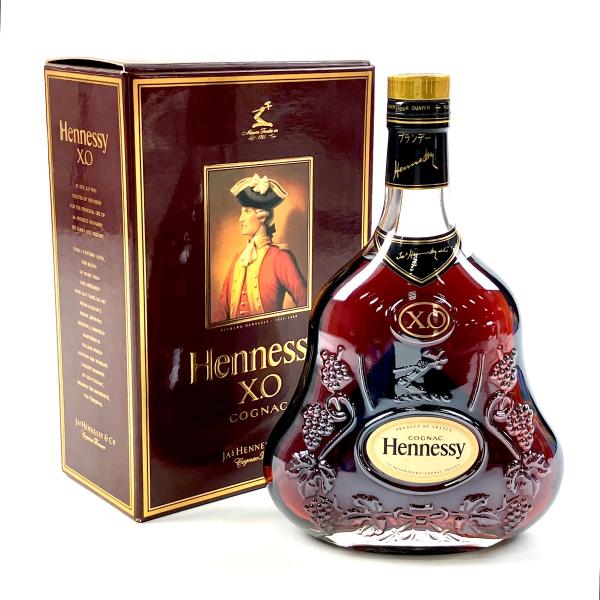古酒 Hennessy ヘネシー XO コニャック 金キャップ 2本セット ヘネシー XO 金キャップ