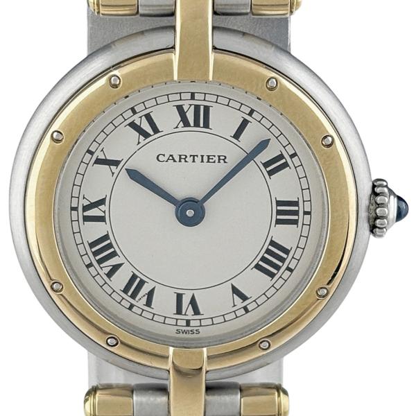 カルティエ パンテールヴァンドームSM 3ROW W25030B8 SSxYG クォーツ Cartier - カルティエ パンテールヴァンドームSM 3ROW W25030B8 SSxYG