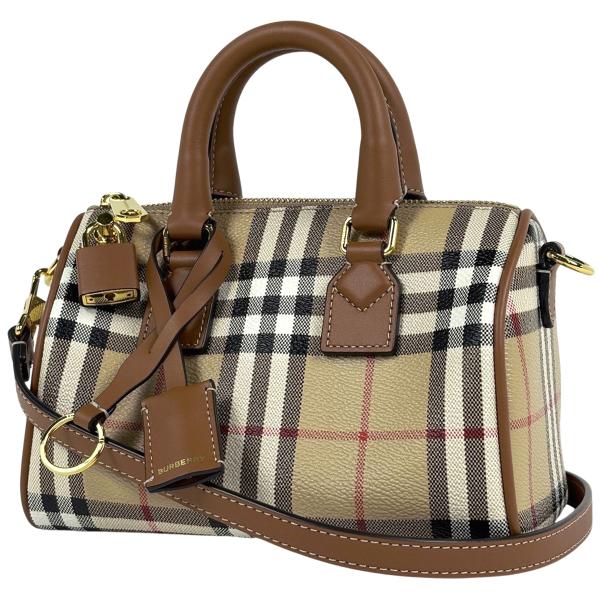 BURBERRY（バーバリー） チェック柄 ハンドバッグ 2WAY ショルダー