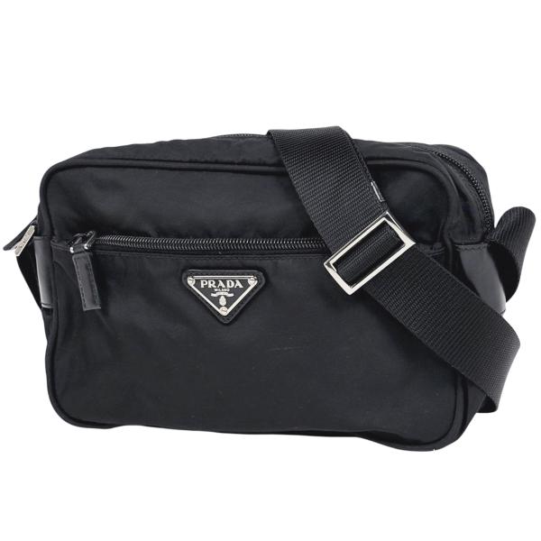 PRADA（プラダ） 【ジャンク品】プラダ ロゴプレート ショルダーバッグ