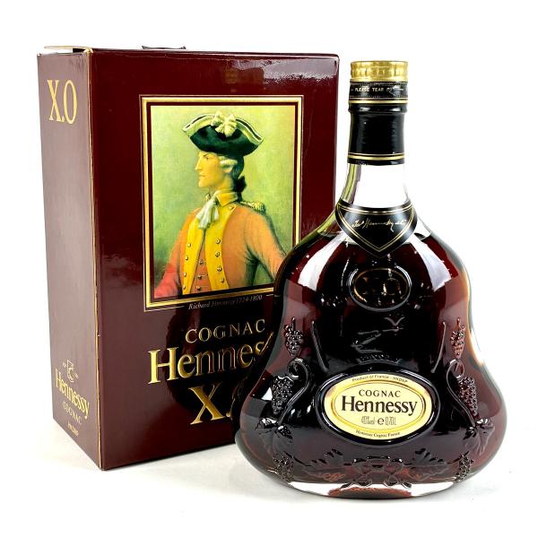 ヘネシー HENNESSY XO 黒キャップ 700ml クリアボトル ヘネシー HENNESSY XO 黒キャップ 700ml クリアボトル