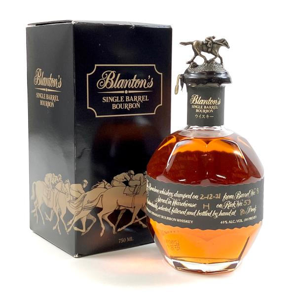ブラントン Blanton's シングルバレル ブラックラベル 2021 750ml