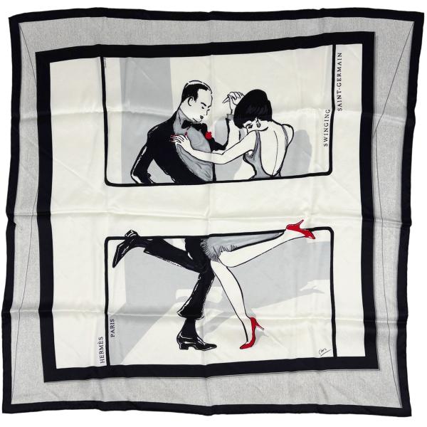 HERMES（エルメス） カレ 70 SWINGING SAINT GERMAIN スウィンギング