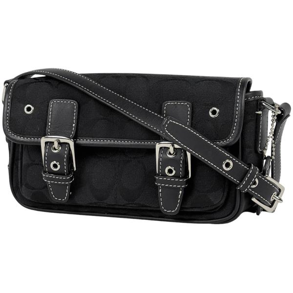 コーチ シグネチャー ショルダーバッグ レディース 【中古】 COACH（コーチ） シグネチャー ショルダーバッグ 斜め掛け ショルダー