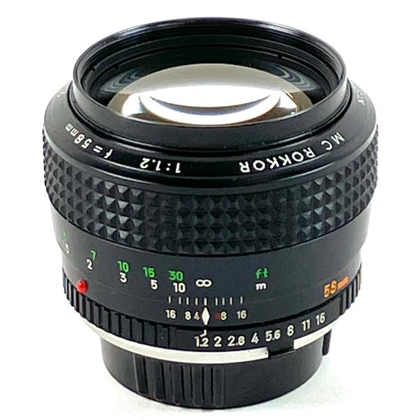 ミノルタ MINOLTA MC ROKKOR 58mm F1.2 一眼カメラ用レンズ