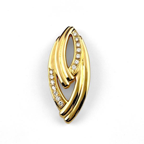 POLA（ポーラ） メレダイヤ ペンダントトップ YG イエローゴールド