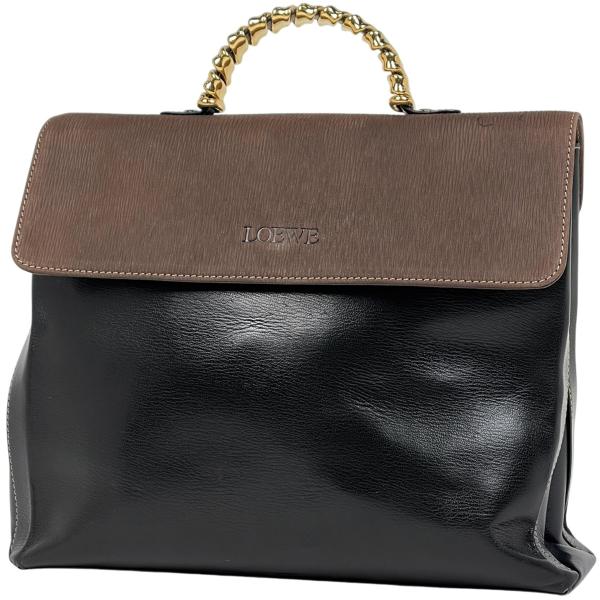 LOEWE（ロエベ） ベラスケス ハンドバッグ ロゴ ハンドバッグ レザー