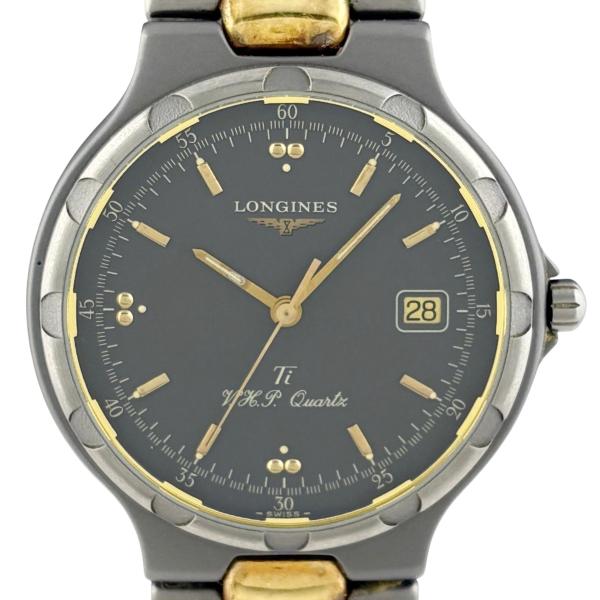 LONGINES（ロンジン） コンクエスト L1.613.9 腕時計 チタン GP