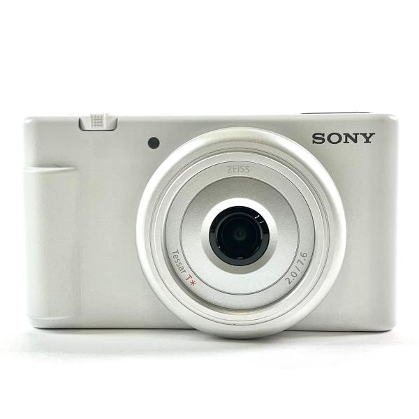 ソニー SONY VLOGCAM ZV-1F ホワイト コンパクトデジタルカメラ 中古 