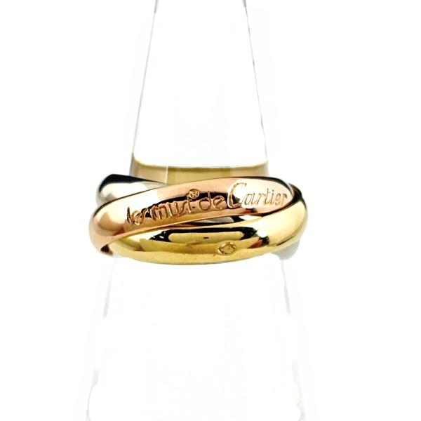Cartier（カルティエ） トリニティ リング YG イエローゴールド 指輪
