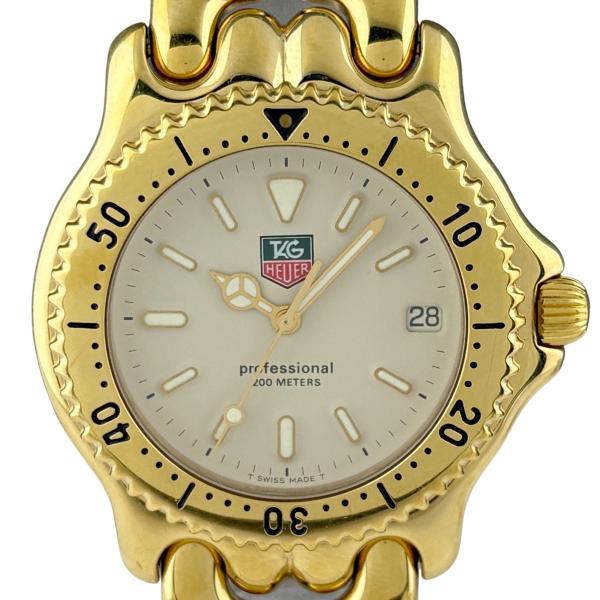 W*L様 【動作未確認】タグ・ホイヤー クォーツ腕時計 シルバー/ゴールド バン TAG HEUER（タグ・ホイヤー） プロフェッショナル セルシリーズ S94