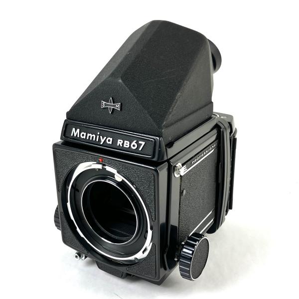 【メーカー名】Mamiya【製品名】RB67 プロフェッショナル ボディ【カメラ種類】中判カメラ【カメラ付属品】アイカップ【ブランド状態ランク】ランクC【コメント】【外観】スレやキズ、汚れや塗装剥がれ、貼り革に縮み、フィルム室やミラー部にモ...