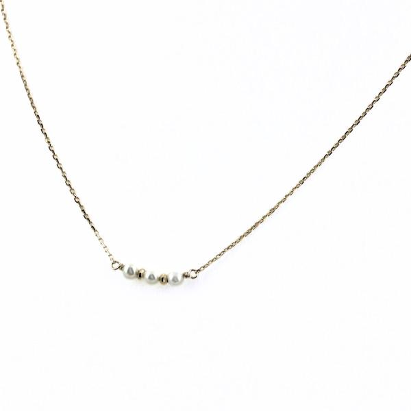 【美品】ete パールネックレス ゴールド kaipre_4000015108193