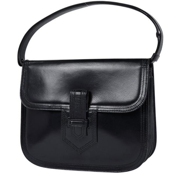 美品　イヴサンローラン　ボストンバッグ　ネイビー　ショルダー　2way　X Yves Saint Laurent（イヴ・サンローラン） ワンショルダー バッグ