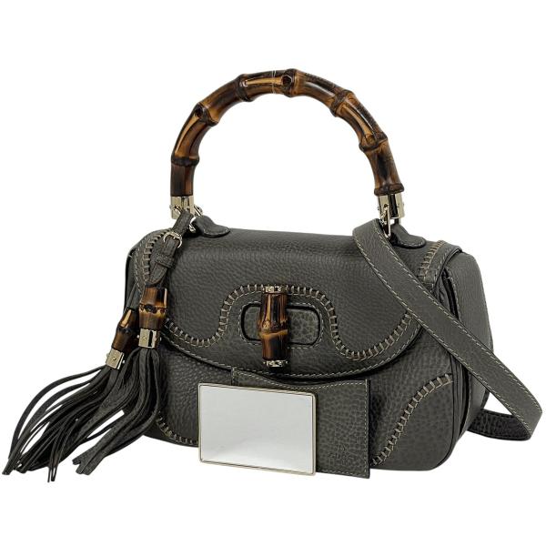 GUCCI（グッチ） バンブー ハンドバッグ 2WAY ショルダーバッグ