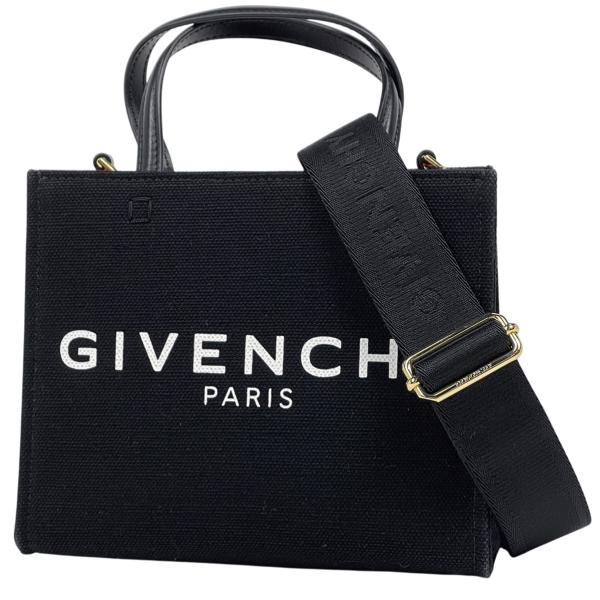 美品 ジバンシー キャンバス 2WAY ショルダーバッグ G-TOTE ミニ 