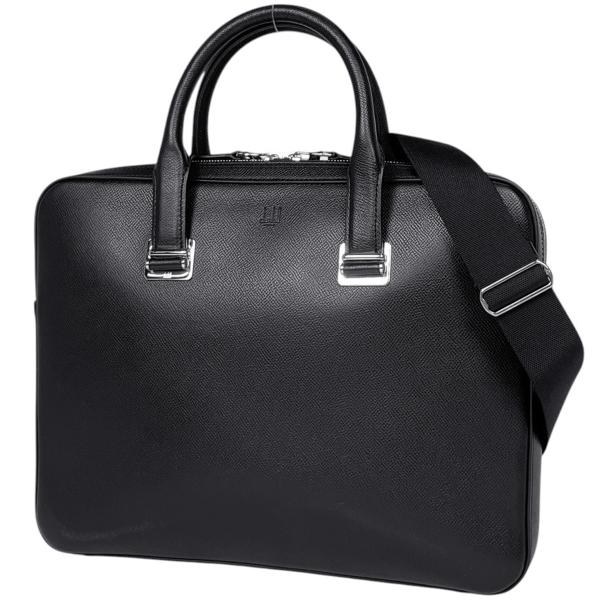 【希少・美品】ダンヒル 2WAY レザーブリーフケース トート ショルダーバッグ dunhill（ダンヒル） ロゴ ビジネスバッグ ブリーフケース