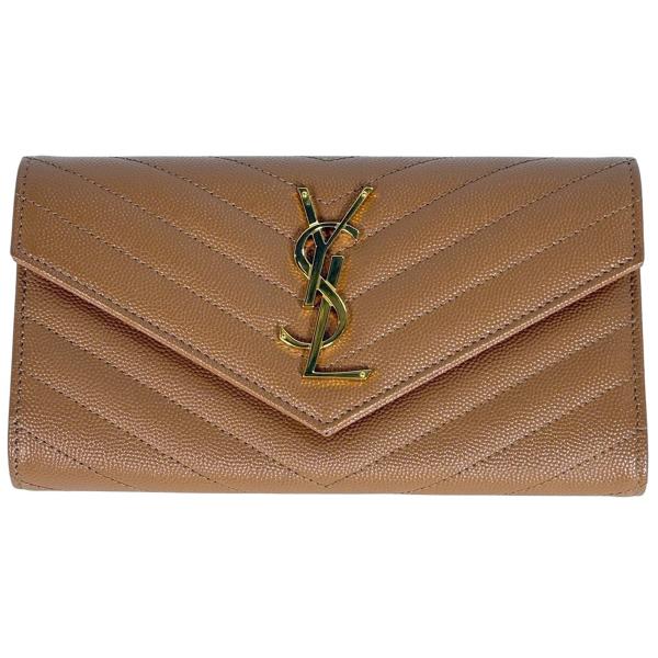 SAINT LAURENT サンローラン ロゴ 二つ折り 長財布 札入れ 小銭入れ