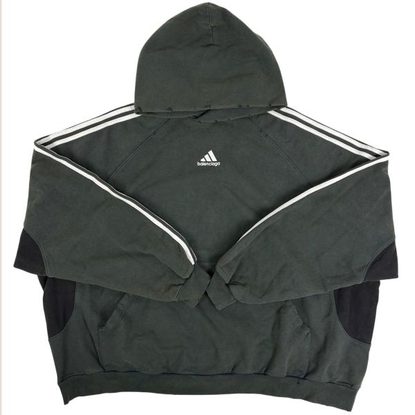 BALENCIAGA（バレンシアガ） プルオーバー パーカー adidasコラボ