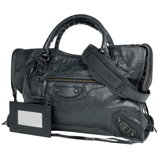 BALENCIAGA（バレンシアガ） ザ シティ 2WAY ハンドバッグ レザー