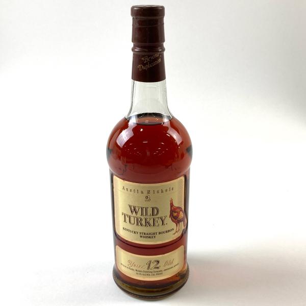 ワイルドターキー WILD TURKEY 12年 旧旧ボトル バーボン 750ml