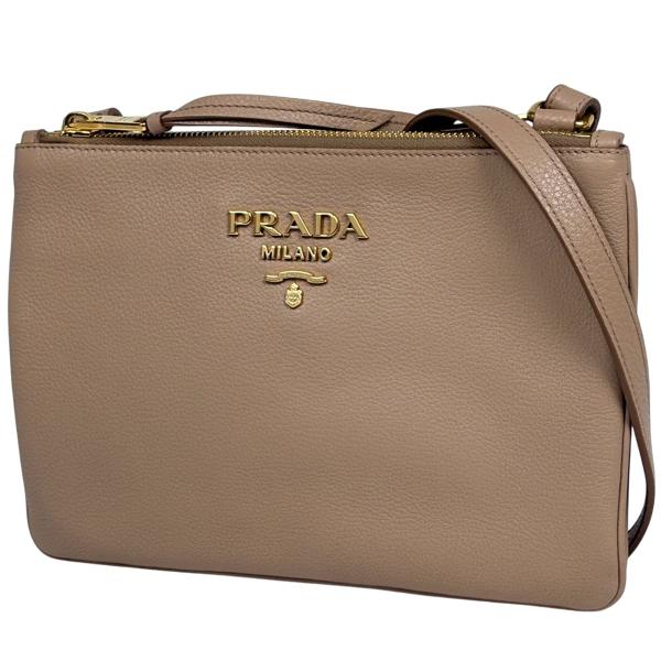 PRADA（プラダ） ロゴ ショルダーバッグ 斜め掛け ショルダーバッグ