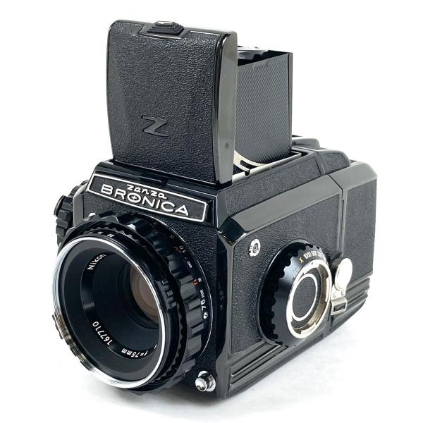 ゼンザブロニカ Zenza Bronica S2 後期 + NIKKOR-P 75mm F2.8 中判