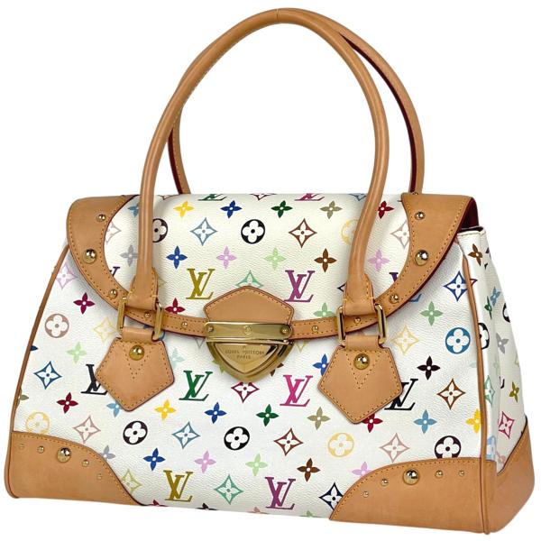 LOUISVUITTON ルイヴィトンバッグ ビバリーMMマルチカラーホワイト ルイ・ヴィトン(LOUIS VUITTON)ルイ・ヴィトン ビバリーMM モノグラム