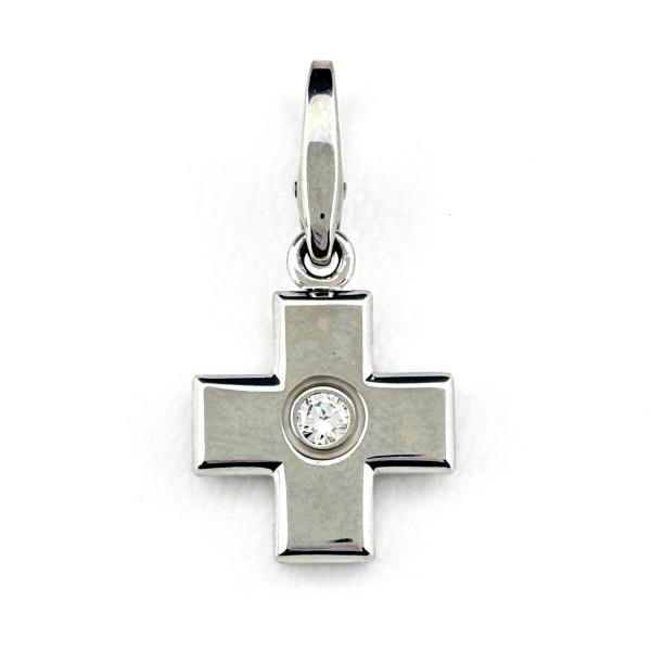 Cartier（カルティエ） クロスチャーム ダイヤモンド ペンダントトップ