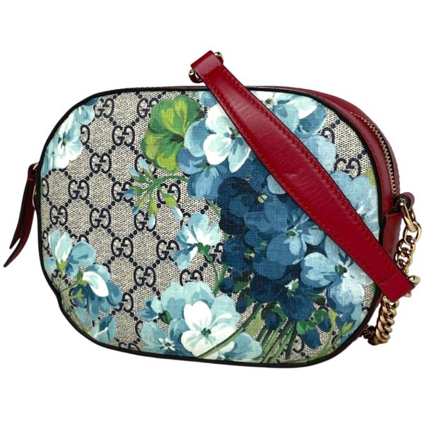 GUCCI（グッチ） GUCCI GGブルームス チェーンショルダーバッグ 花柄