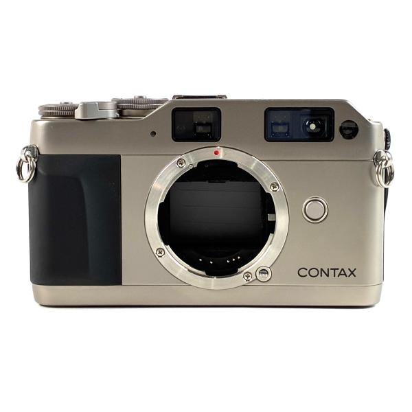 【メーカー名】CONTAX【製品名】G1 ボディ【カメラ種類】フィルム レンジファインダーカメラ【カメラ付属品】ホットシューカバー【ブランド状態ランク】ランクC【コメント】【外観】スレやキズ、若干の汚れ、液晶画面に漏れがあります。【光学系】...
