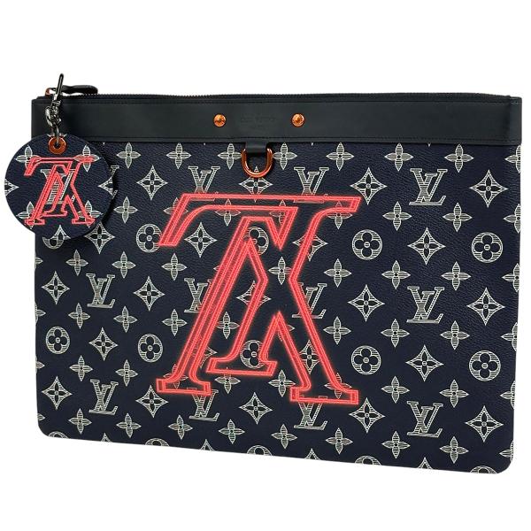 【在庫一掃】 ルイ・ヴィトン アップサイドダウン ポシェット アポロ メンズ 【中古】 LOUIS VUITTON（ルイ・ヴィトン） アップサイドダウン ポシェット