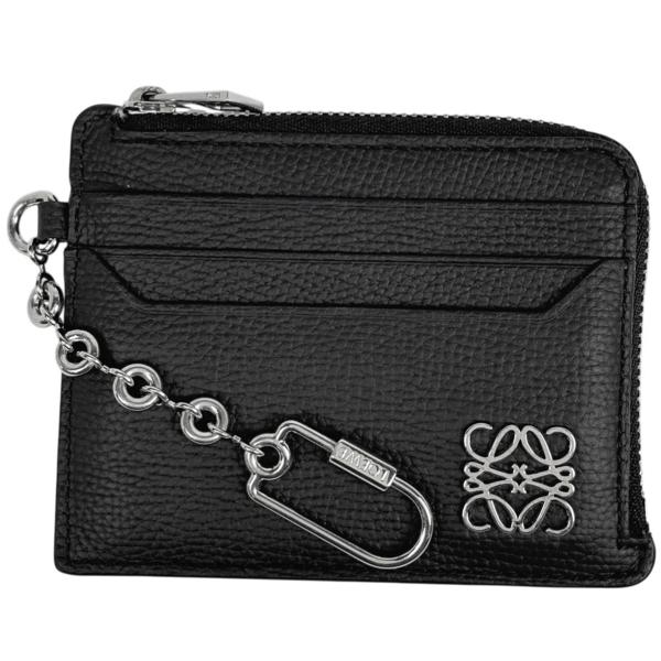 ロエベ LOEWE 小銭入れ ケース アナグラム ラウンド ブラック LOEWE（ロエベ） アナグラム コインケース ANAGRAM SQUARE COIN